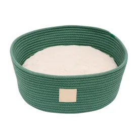 [15% OFF] Fuzzyard Life Myrtle Green Rope Basket Pet Bed