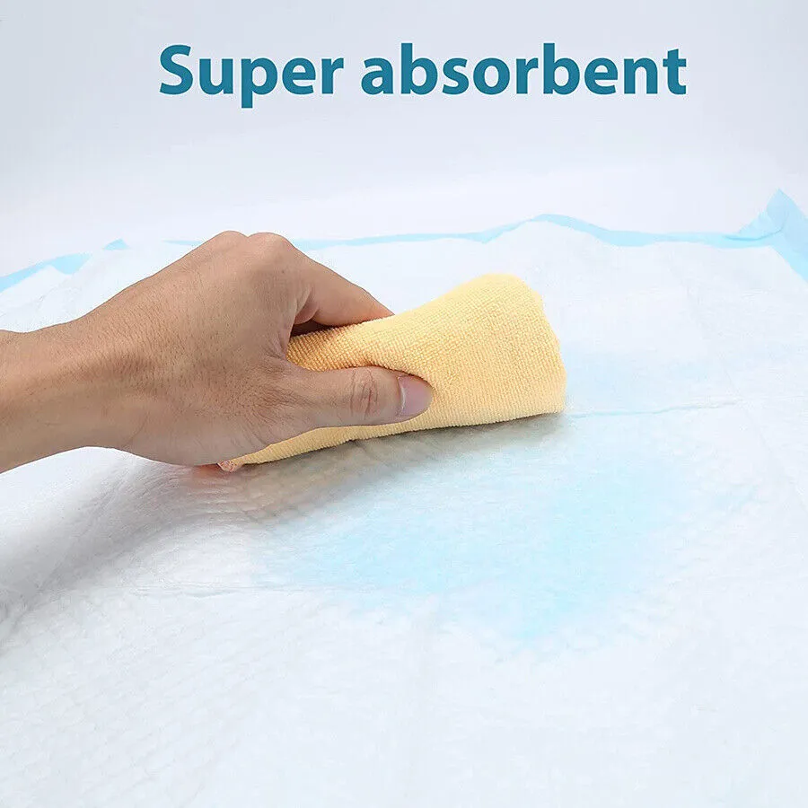 50x Large Puppy Training Pads - Toilet Pee Mats for Dogs & Cats