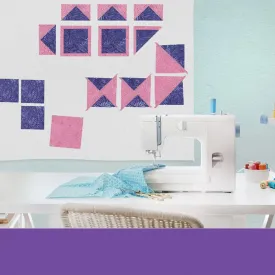 72" Center Stage Felt Design Wall - White
