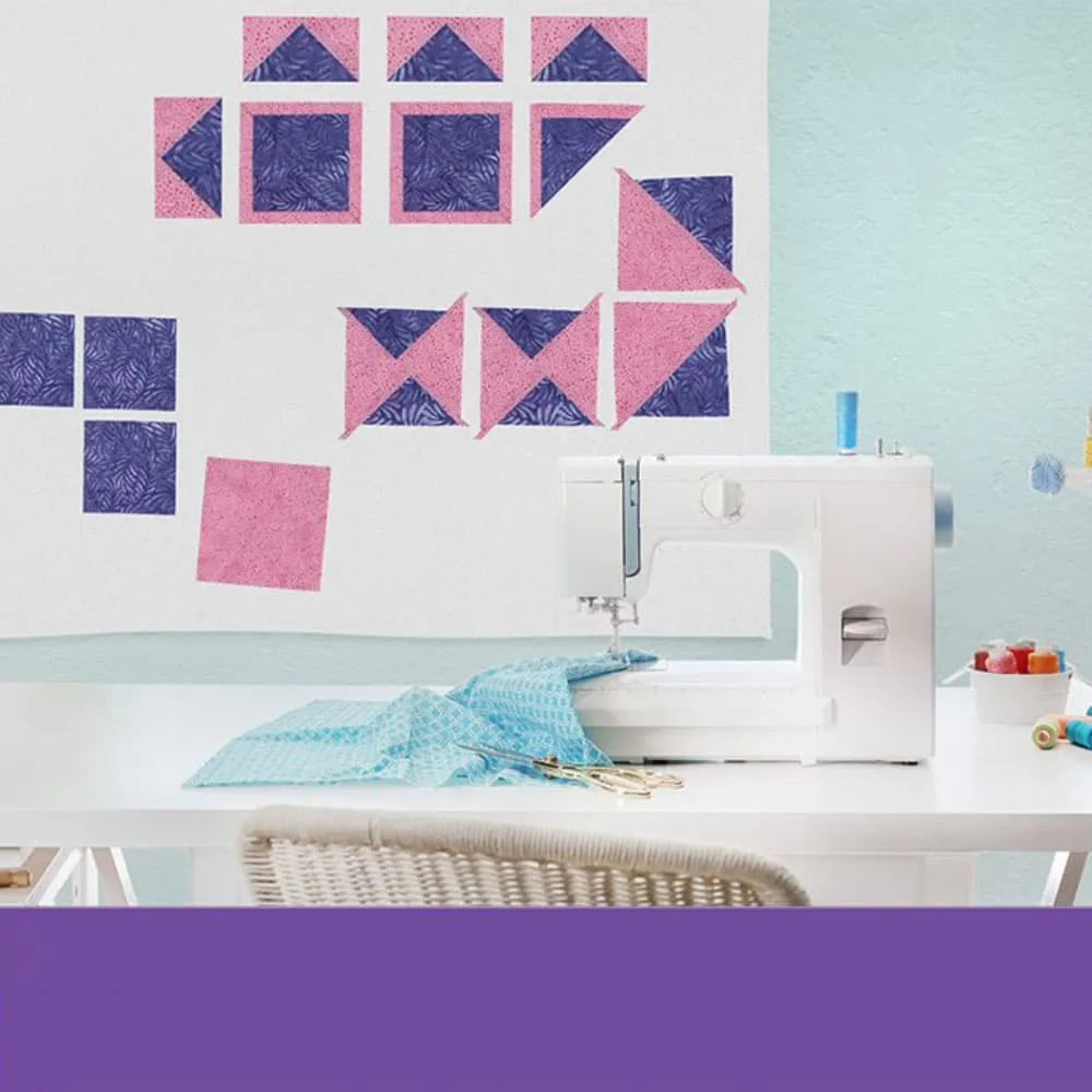 72" Center Stage Felt Design Wall - White