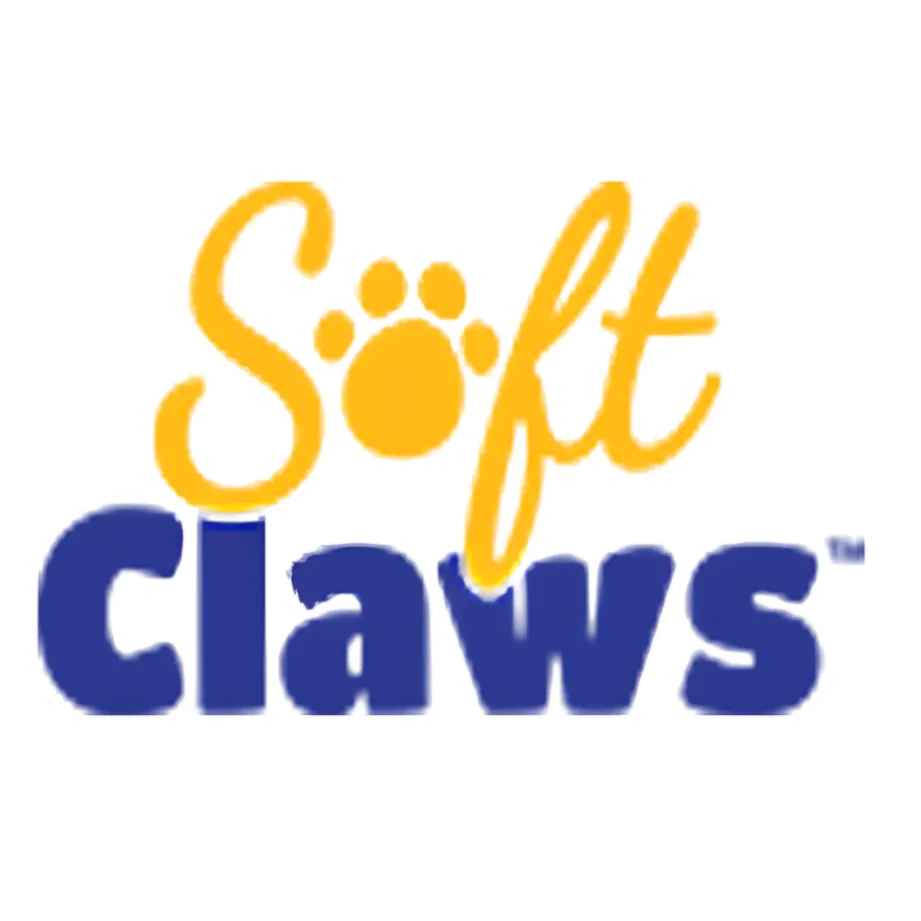 Blue Sparkle Feline Large Nail Caps by Soft Claws