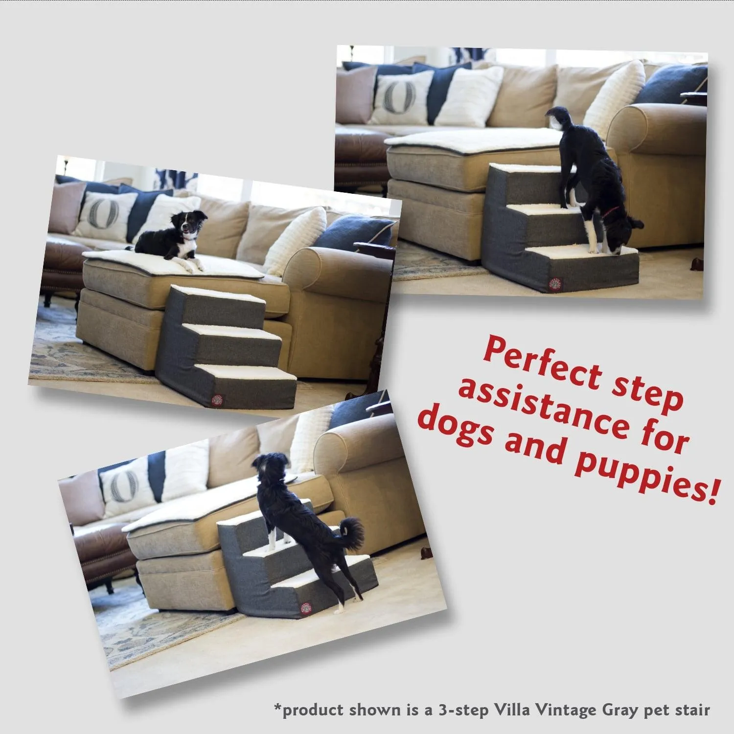 Boho Arrow 3 Steps Pet Stairs (Heavy Duty)