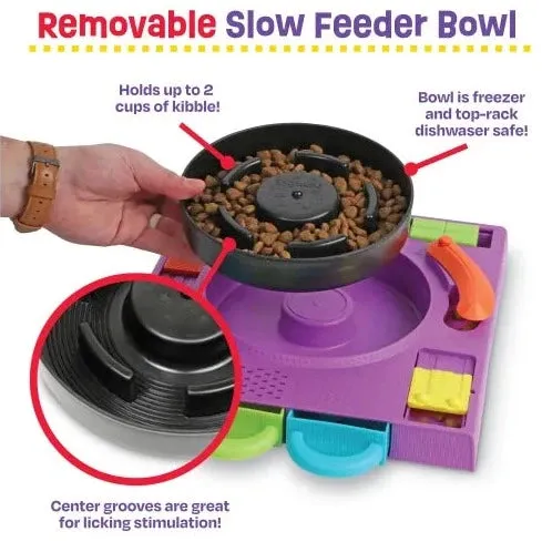 Brightkins DJ Doggo Puzzle Feeder Dog Toy