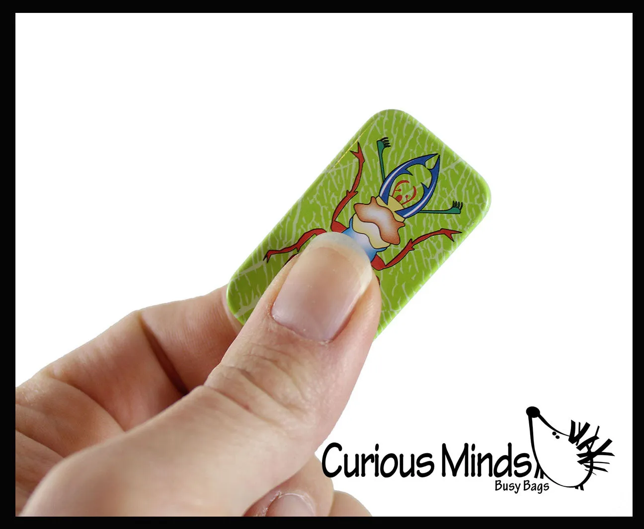 Bug Metal Noise Maker Clicker Toy - Fun Insect Novelty Music Party Favor Toy - OT Sensory Tool
