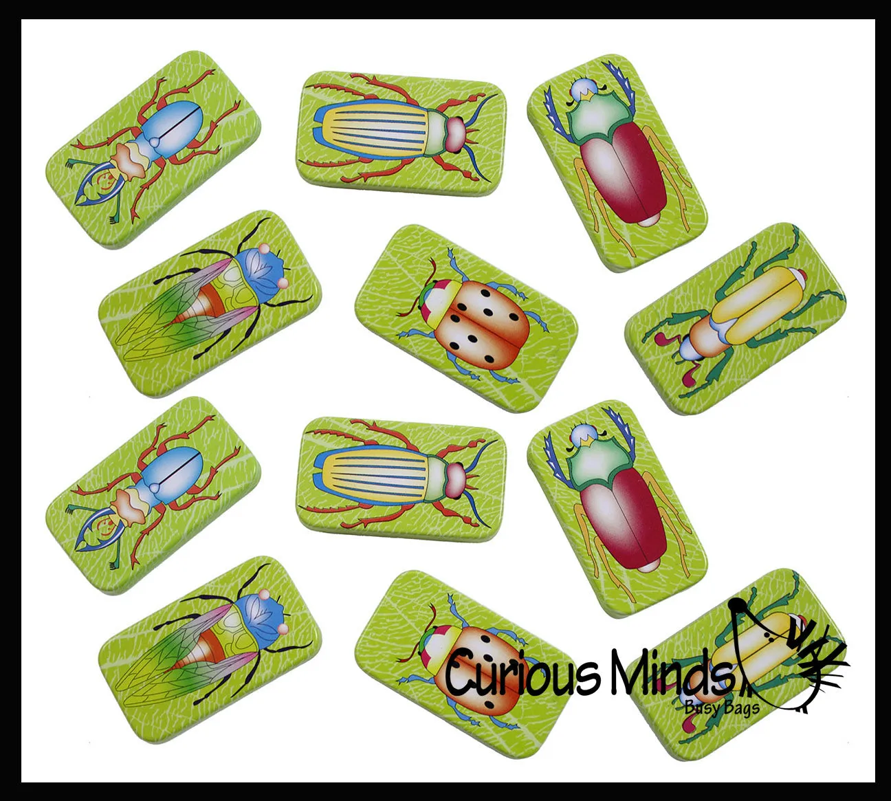 Bug Metal Noise Maker Clicker Toy - Fun Insect Novelty Music Party Favor Toy - OT Sensory Tool