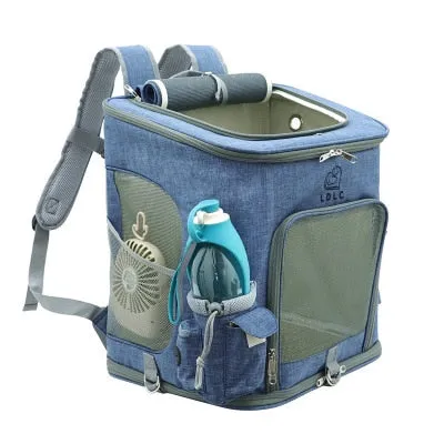 Carrier Bags Breathable Holes Foldable Pet Travel