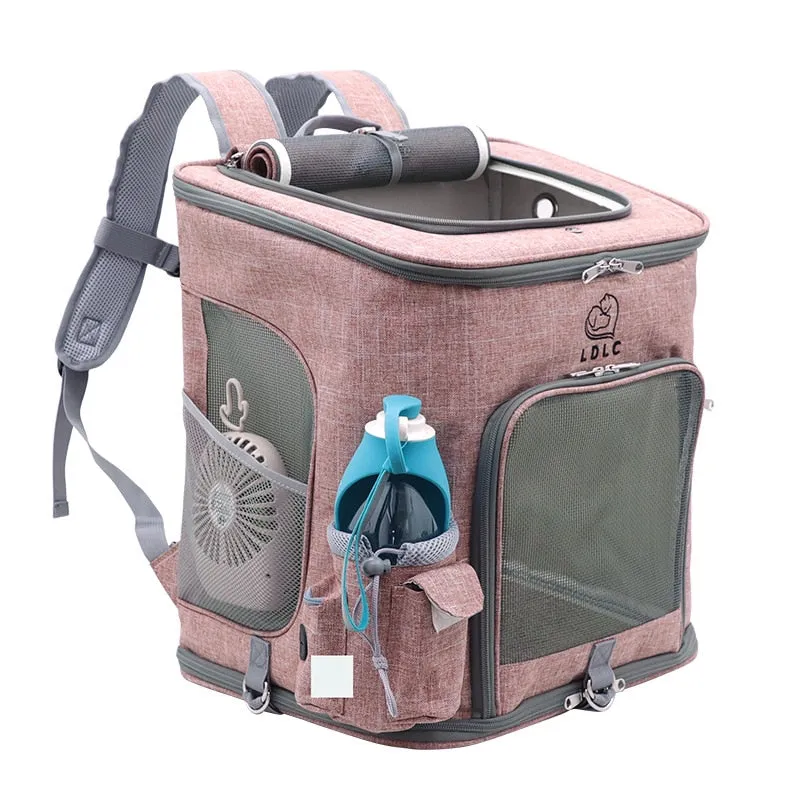 Carrier Bags Breathable Holes Foldable Pet Travel