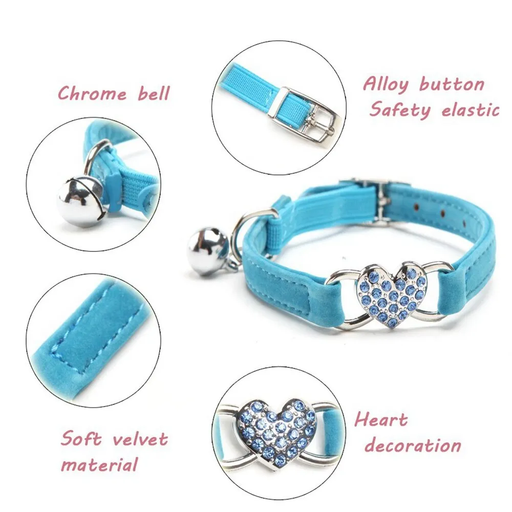 Cat Collar With Bell Collar For Cats Kitten Puppy