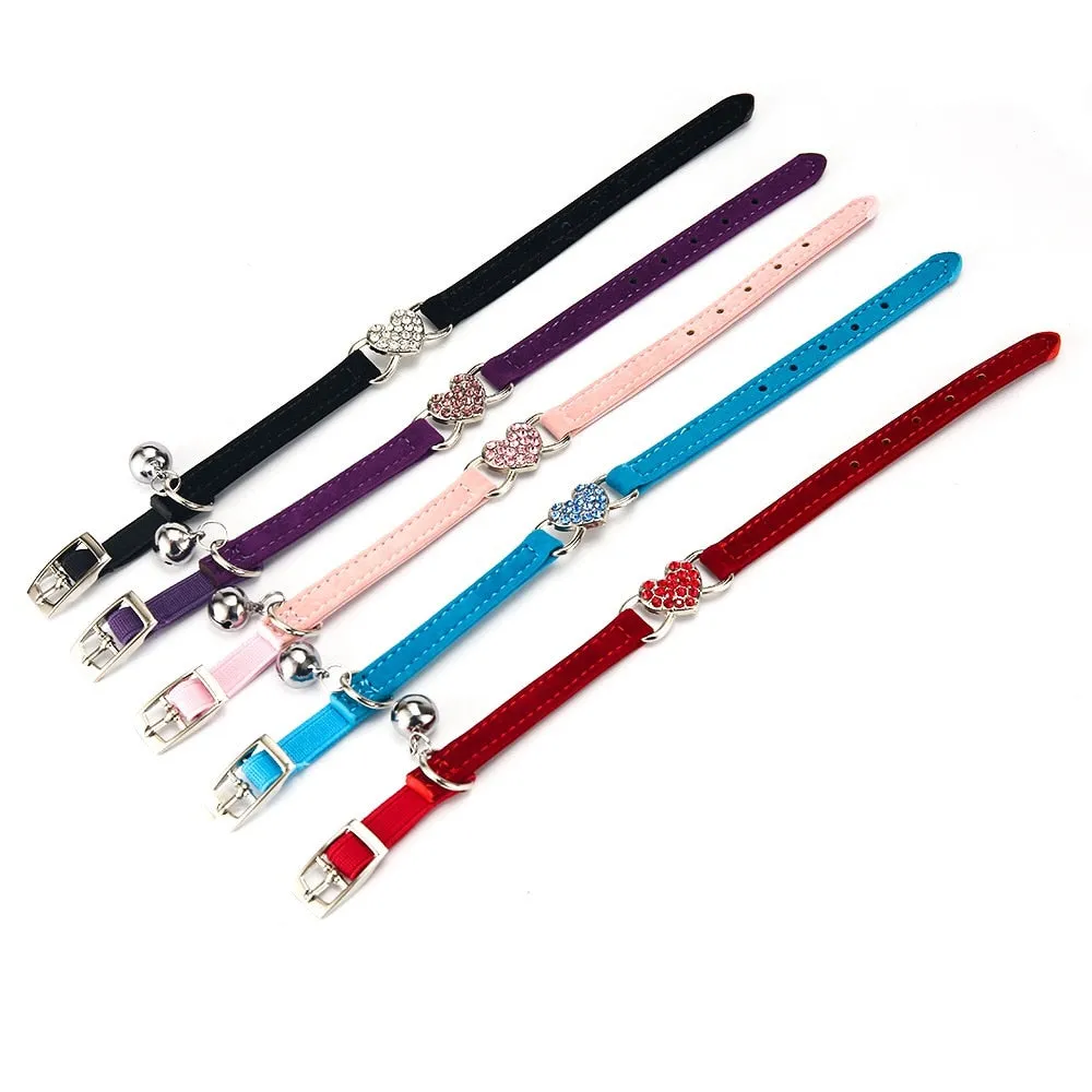 Cat Collar With Bell Collar For Cats Kitten Puppy