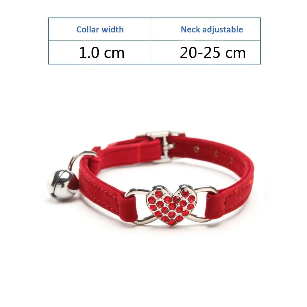 Cat Collar With Bell Collar For Cats Kitten Puppy