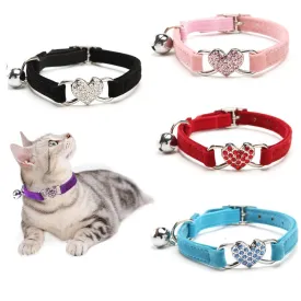 Cat Collar With Bell Collar For Cats Kitten Puppy