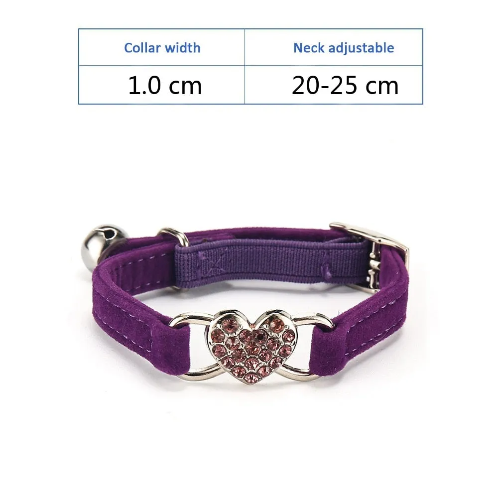 Cat Collar With Bell Collar For Cats Kitten Puppy