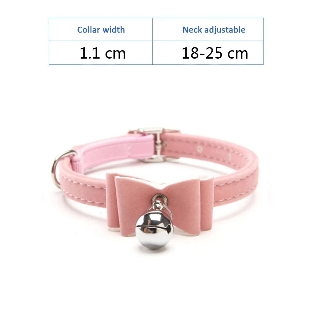 Cat Collar With Bell Collar For Cats Kitten Puppy