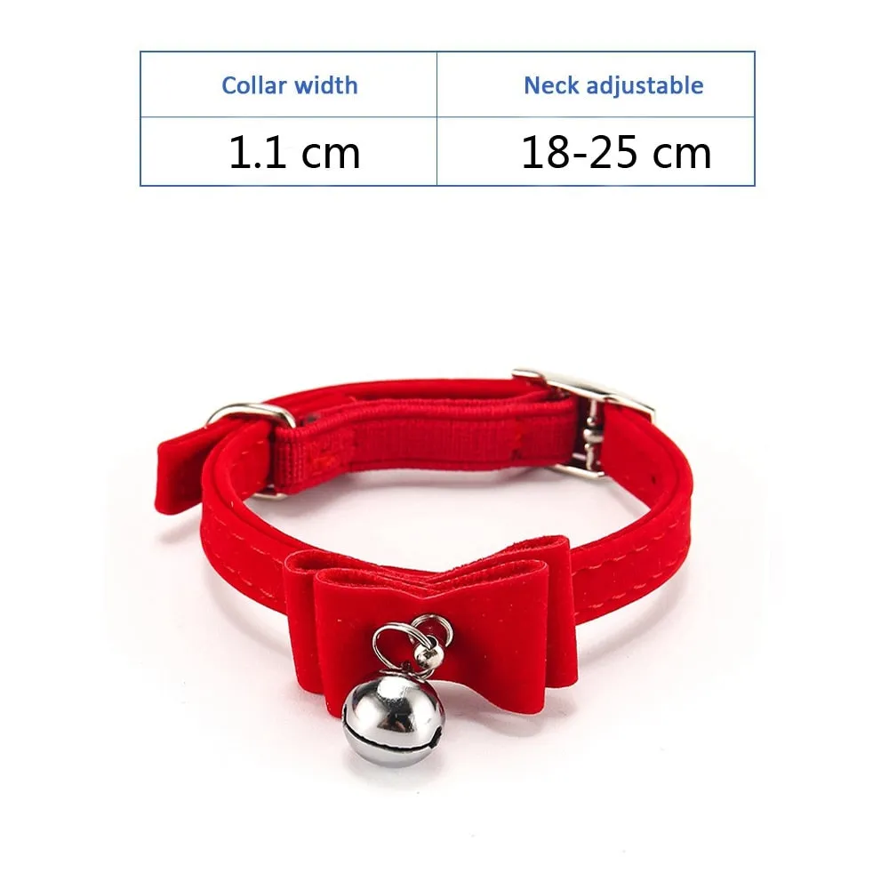 Cat Collar With Bell Collar For Cats Kitten Puppy