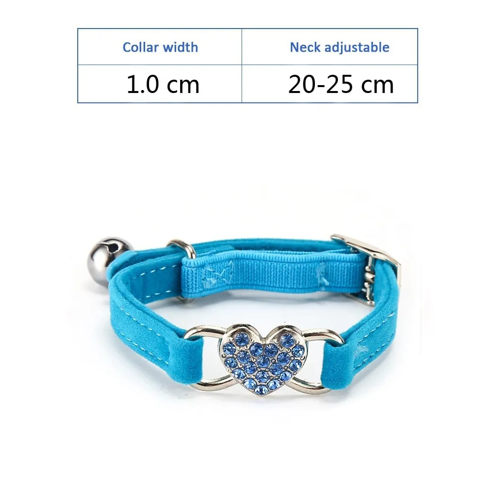 Cat Collar With Bell Collar For Cats Kitten Puppy
