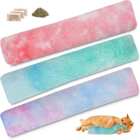 Cat Toys Cat Pillows,3 Pack Soft and Durable Large Catnip Toys,Cat Toys for Indoor Cats for Cats or Kittens,Interactive Kicker Toys to Boost Indoor Cats' Exercise and Playtime