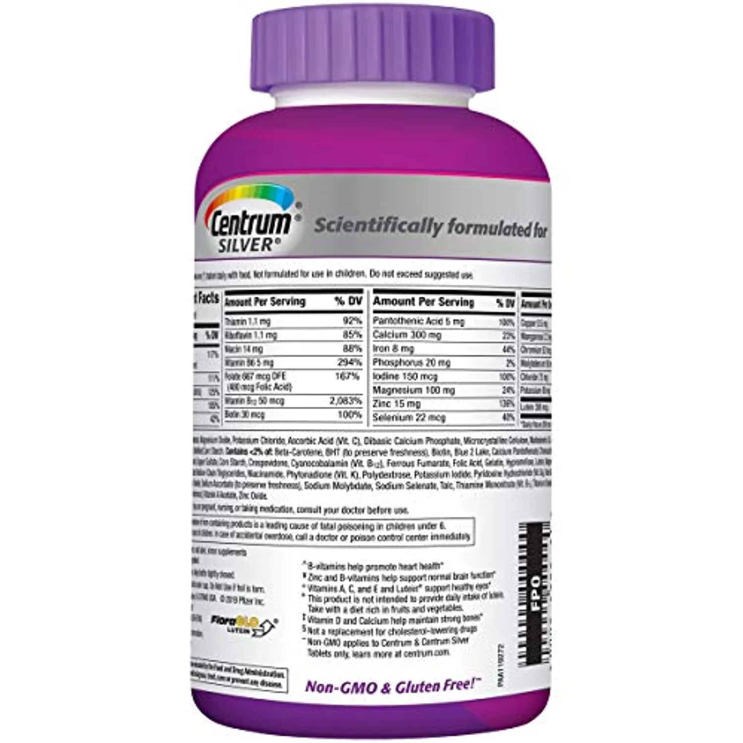 Centrum Silver for Women 50 Plus with AntiOxidants 200 Count
