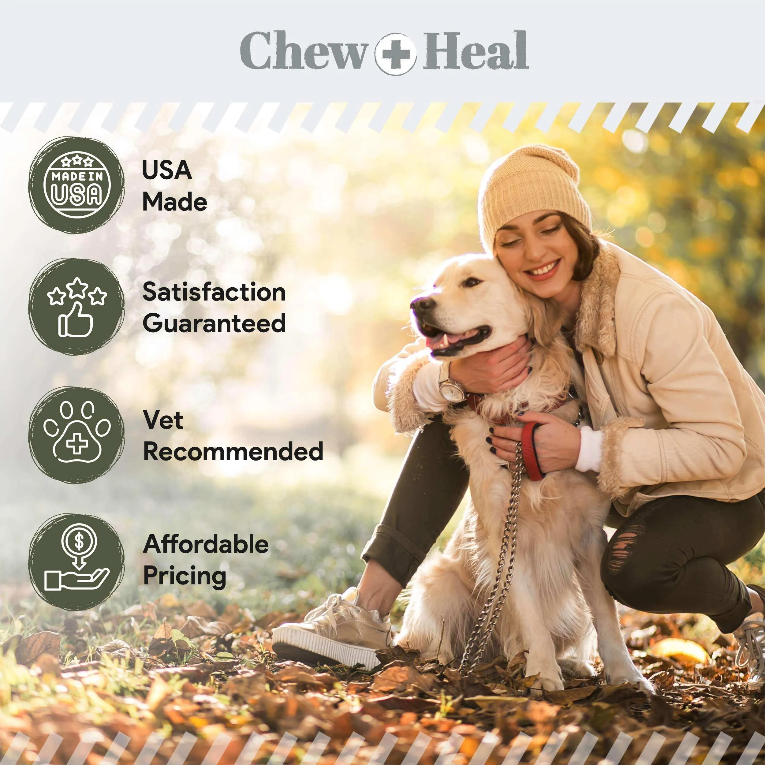 Chew   Heal Pure Cod Liver Oil for Dogs - 16 oz - Pump Bottle