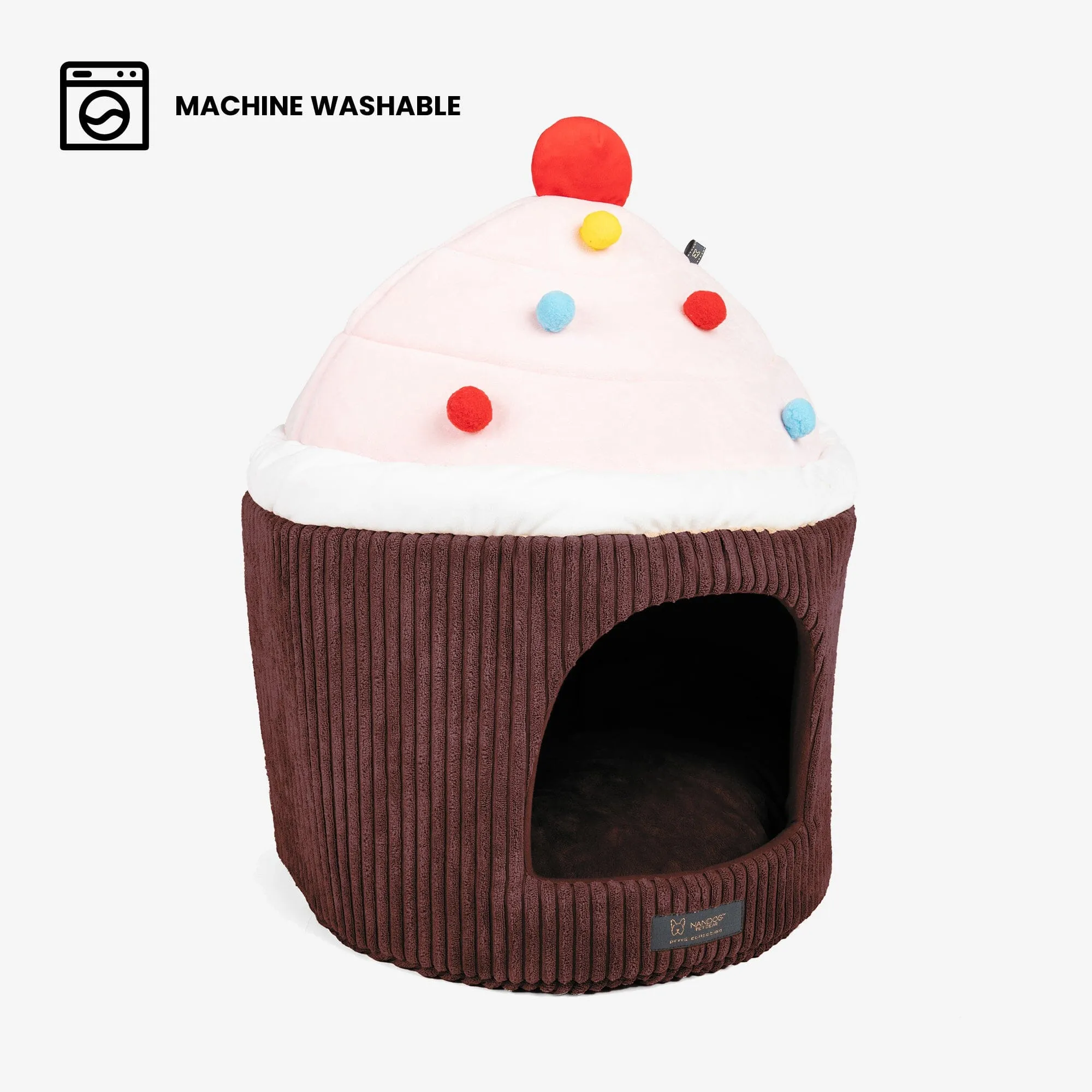Chocolate Cupcake Dog & Cat Fun Bed Prive Collection