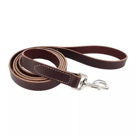 Coastal Pet Products Circle T Latigo Leather Dog Leash 1" x 6'