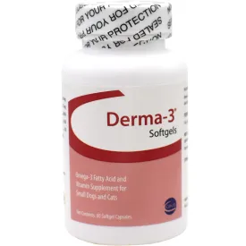 Derma -3 Softgels for Dogs and Cats
