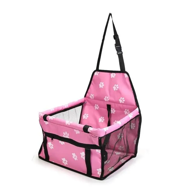 Dog Basket Waterproof Cat And Puppy Car Seat Safety Bracket