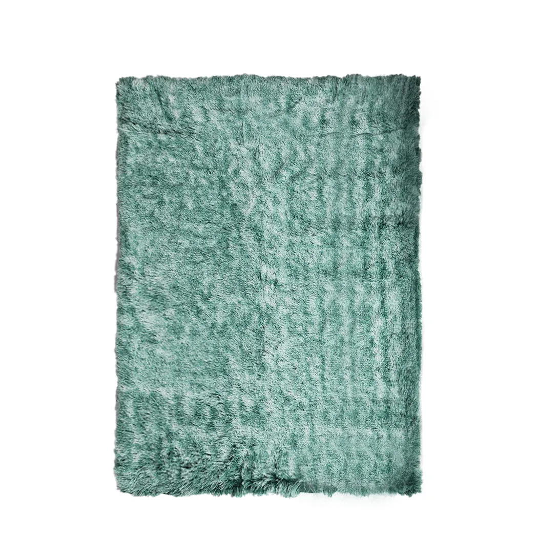 Dog Blanket Pet Cat Mat Puppy Warm Soft Plush Washable Reusable - Teal Large