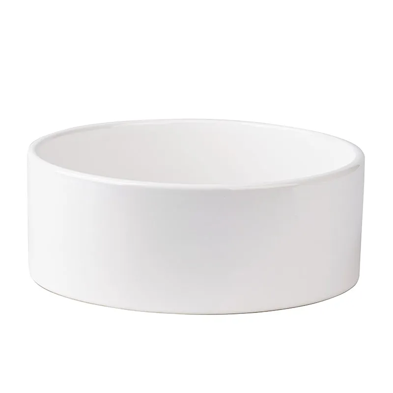 HUGO WHITE PET BOWL