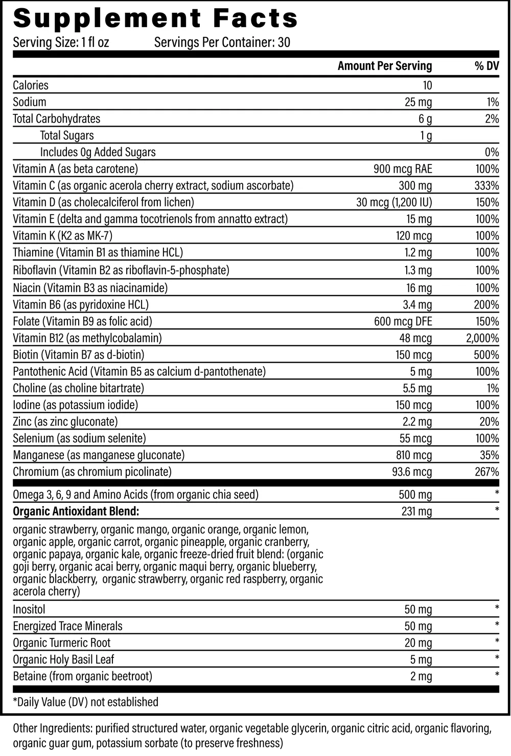 Liquid Multivitamin