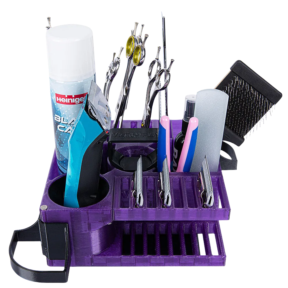 Mini Cube Tool Caddy Jolly Purple by Vanity Fur