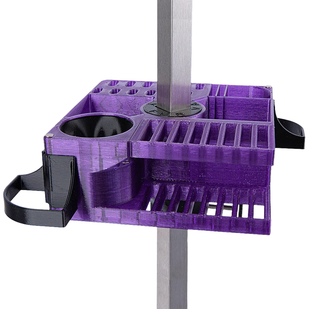 Mini Cube Tool Caddy Jolly Purple by Vanity Fur