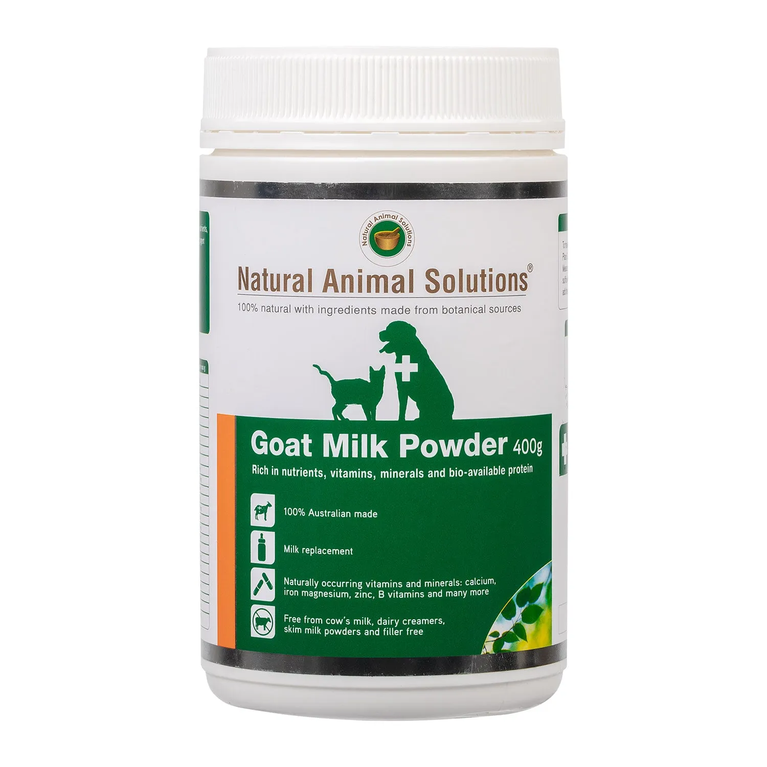 Natural Animal Solutions Goat Milk Powder 400g