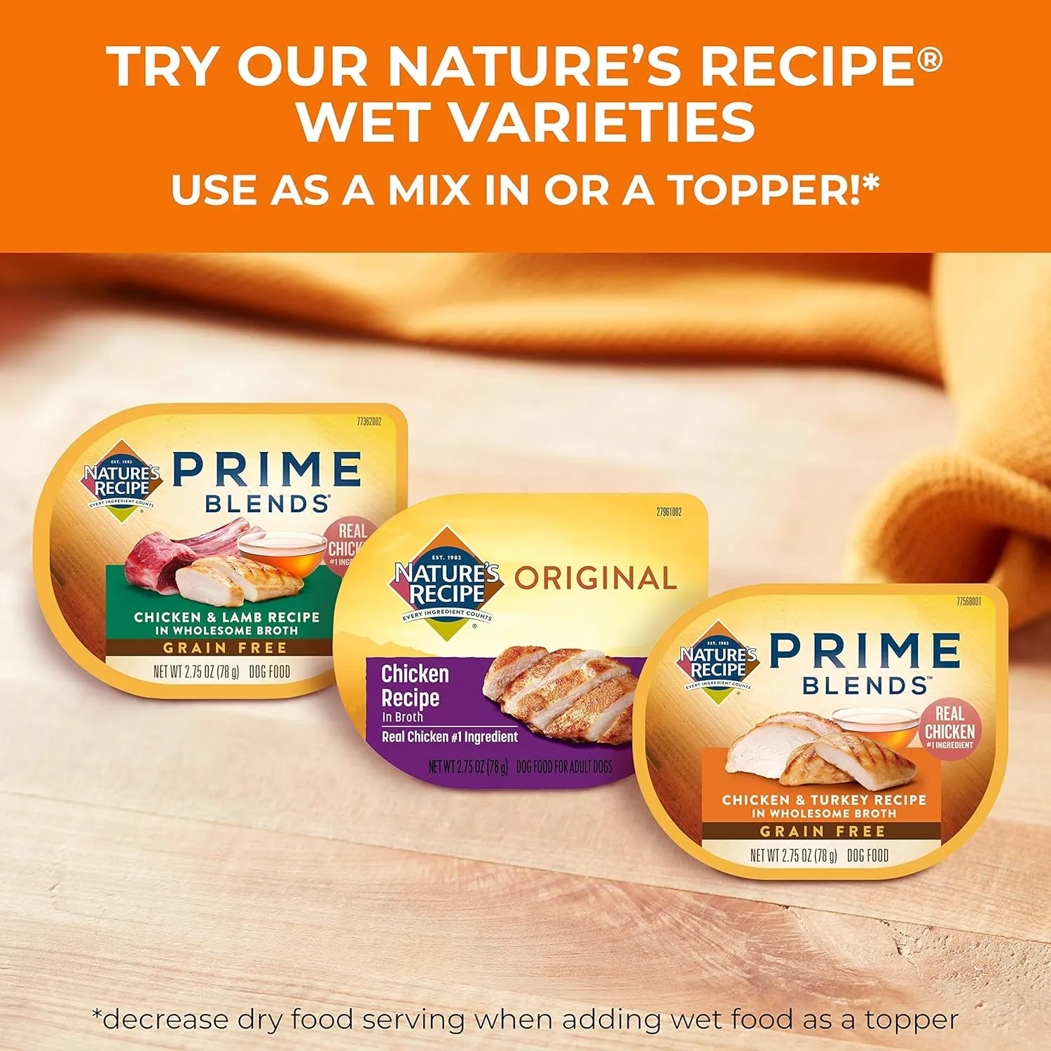 Natures Recipe Grain Free Lamb, Sweet Potato & Pumpkin Recipe Dry Dog Food, 12 lb. Bag