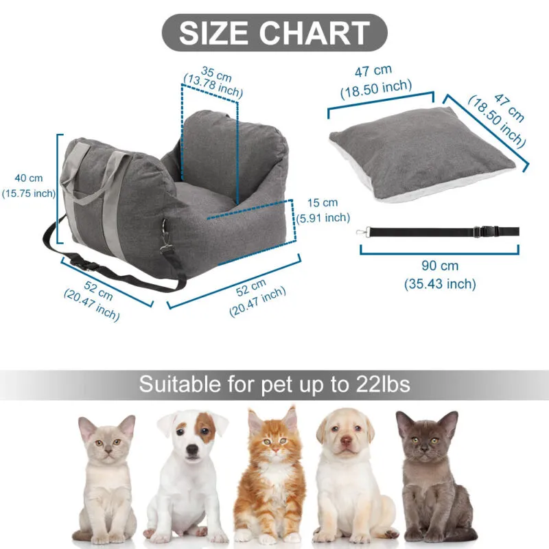 Portable Pet Travel Bed
