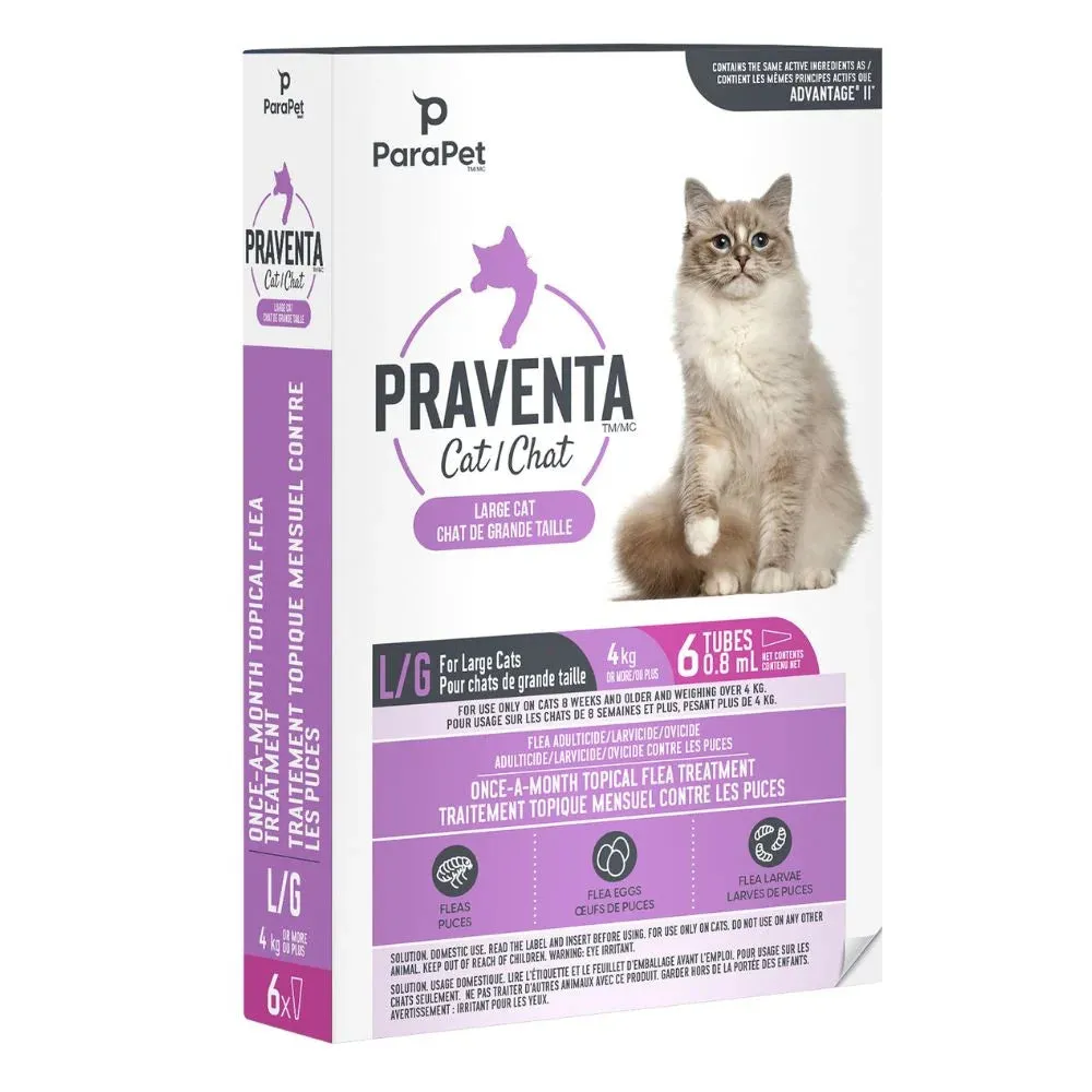 Praventa Topical Flea Protection Treatment for Cats