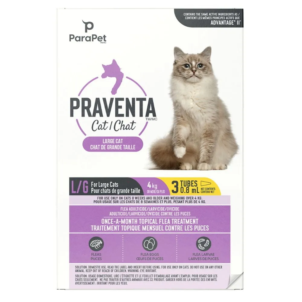 Praventa Topical Flea Protection Treatment for Cats