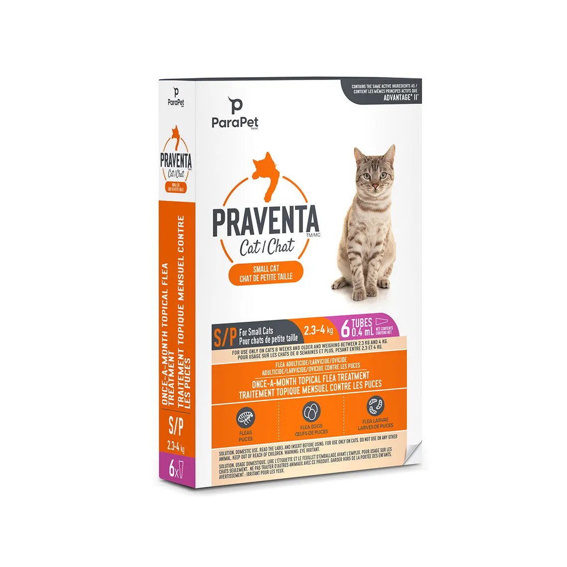 Praventa Topical Flea Protection Treatment for Cats