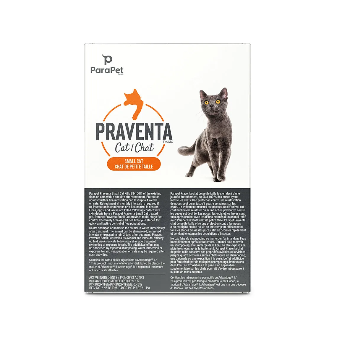 Praventa Topical Flea Protection Treatment for Cats