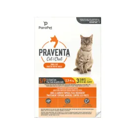 Praventa Topical Flea Protection Treatment for Cats