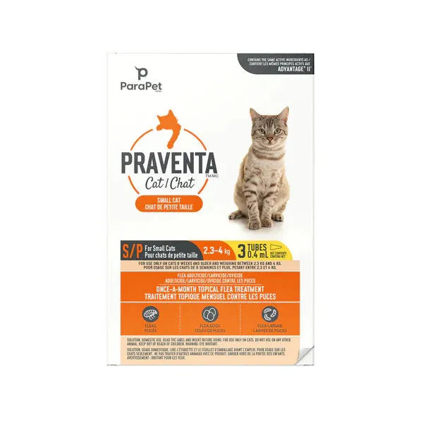 Praventa Topical Flea Protection Treatment for Cats