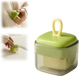 Reusable Lint Roller Ball,Mini Travel Size Lint Roller for Clothes,Sticky Washable Lint Roller,On The Go Lint Roller Ball, Small Portable Lint Ball Remover for Clothes and Pet Hair (Green)