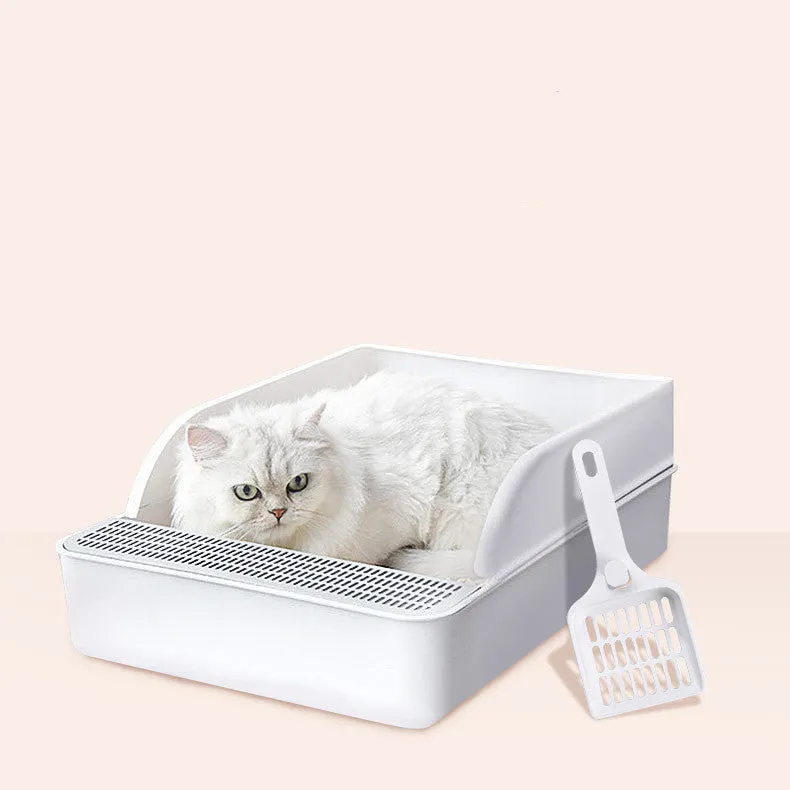 Semi-Enclosed Litter Box