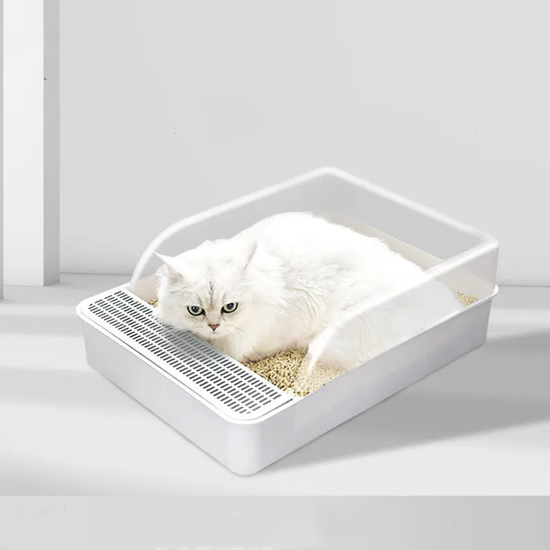 Semi-Enclosed Litter Box