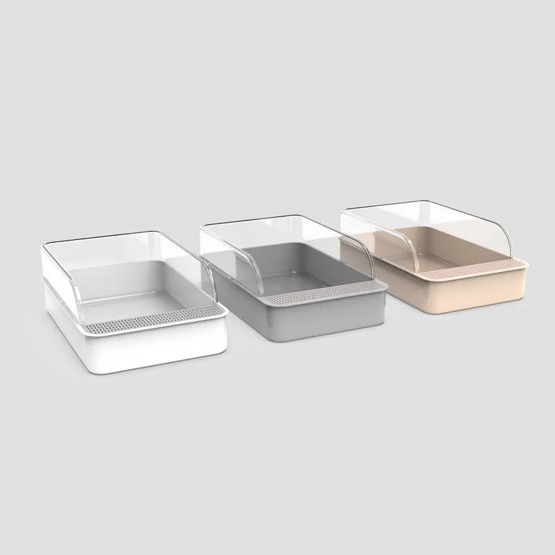 Semi-Enclosed Litter Box
