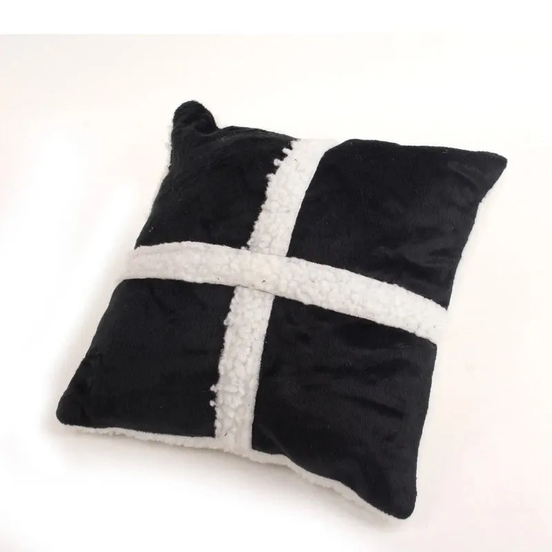 Soft Dog Beds Cat Sofa - Best Pet House for Small to Medium Dogs and Cats, Classic England Style Winter Warm Sleeping Bed, Puppy Mat