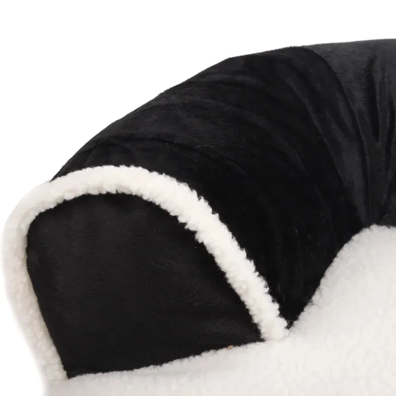 Soft Dog Beds Cat Sofa - Best Pet House for Small to Medium Dogs and Cats, Classic England Style Winter Warm Sleeping Bed, Puppy Mat
