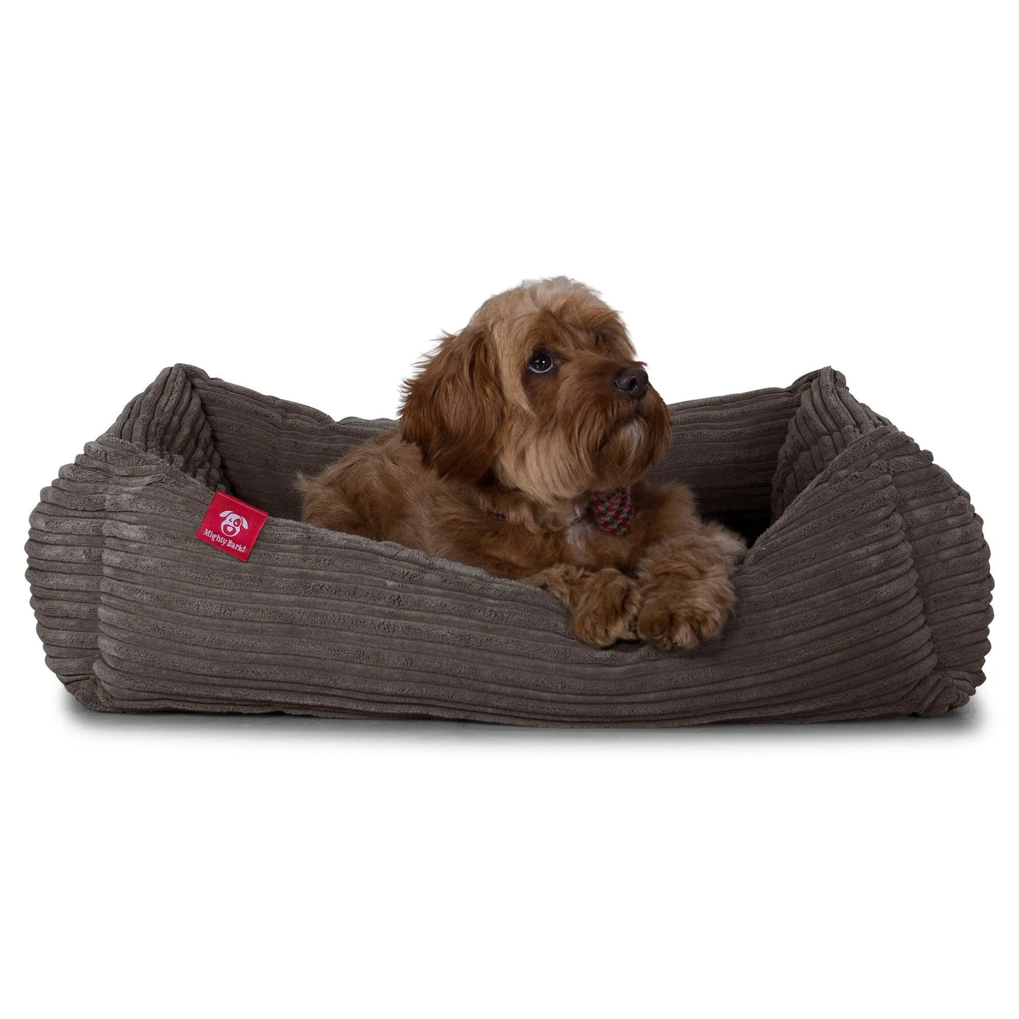 The Nest - Orthopedic Memory Foam Dog Bed - Cord Graphite Grey
