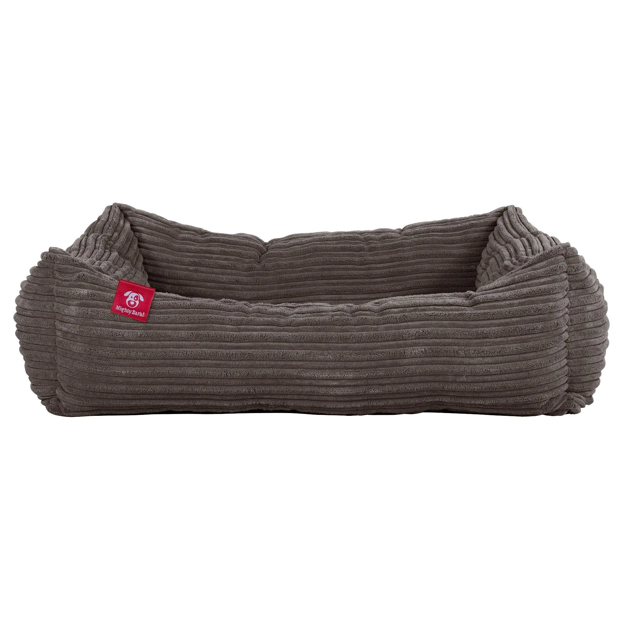 The Nest - Orthopedic Memory Foam Dog Bed - Cord Graphite Grey