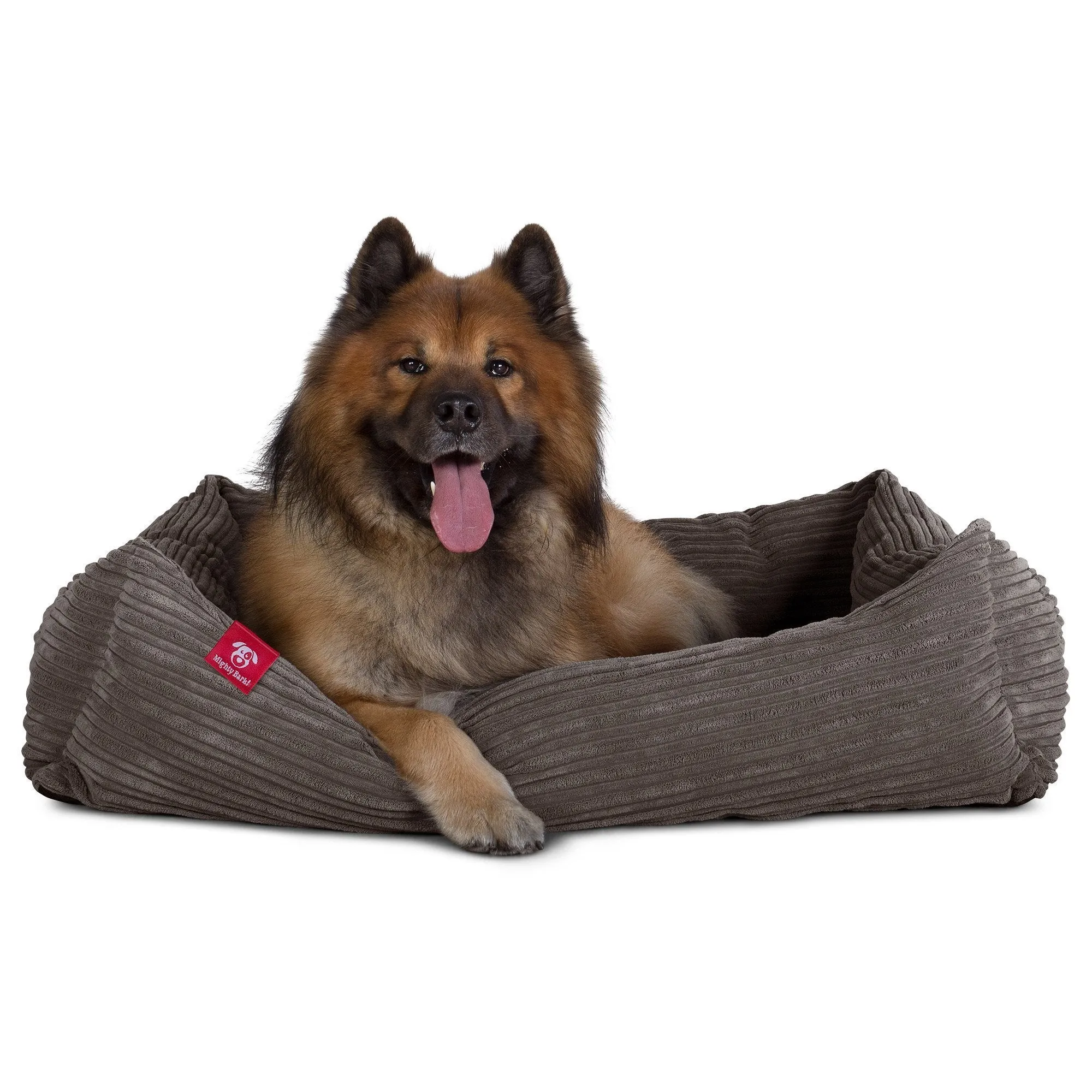 The Nest - Orthopedic Memory Foam Dog Bed - Cord Graphite Grey