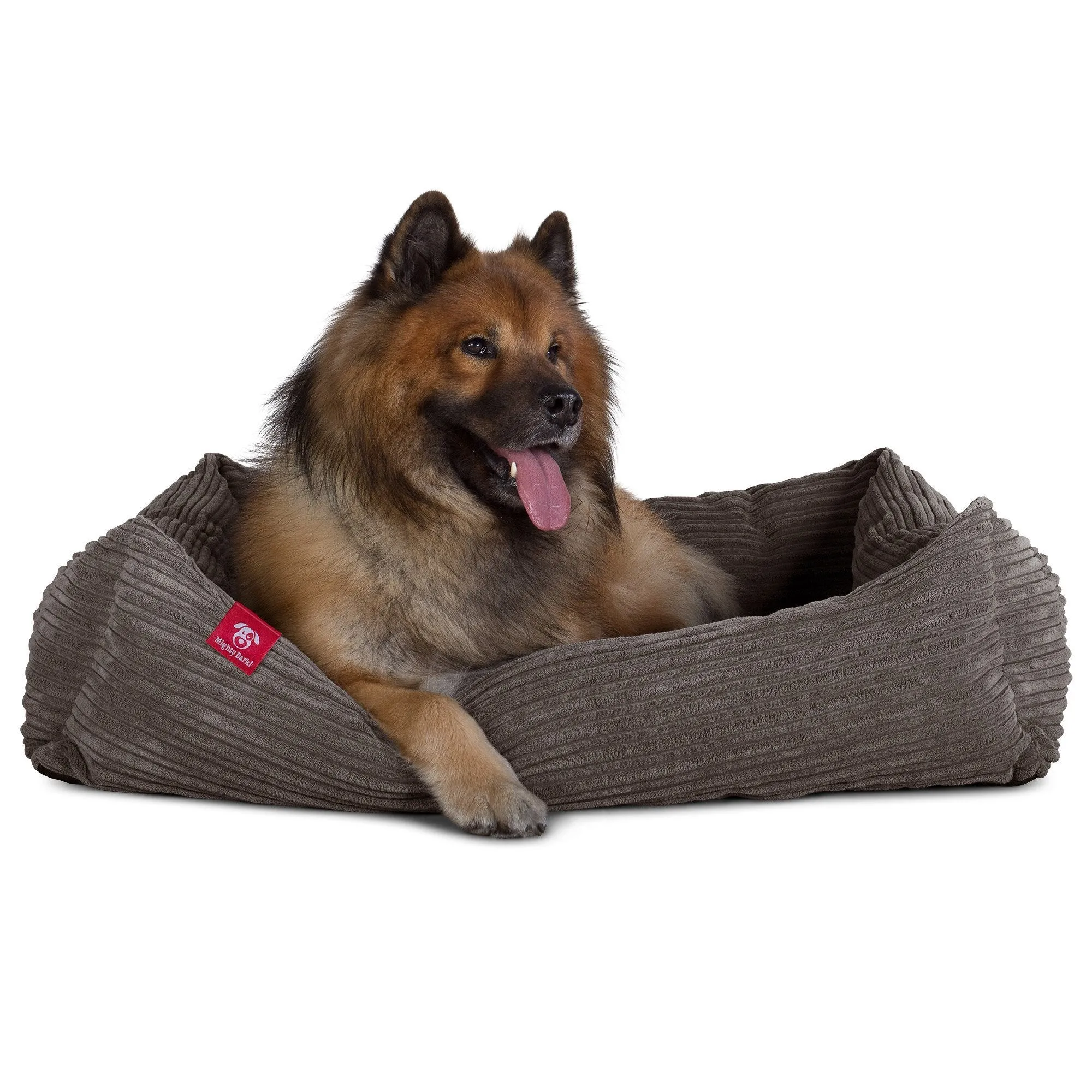 The Nest - Orthopedic Memory Foam Dog Bed - Cord Graphite Grey